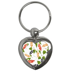 Juicy Currants Key Chains (heart)  by TKKdesignsCo