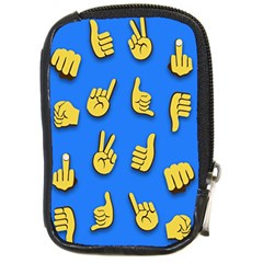 Emojis Hands Fingers Background Compact Camera Cases by Celenk