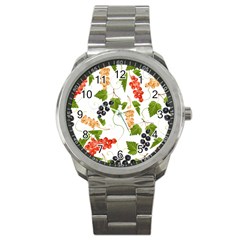 Juicy Currants Sport Metal Watch