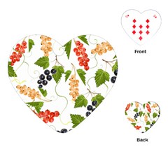 Juicy Currants Playing Cards (heart)  by TKKdesignsCo