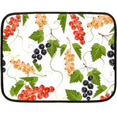 Juicy Currants Fleece Blanket (mini) by TKKdesignsCo