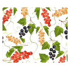 Juicy Currants Double Sided Flano Blanket (small)  by TKKdesignsCo