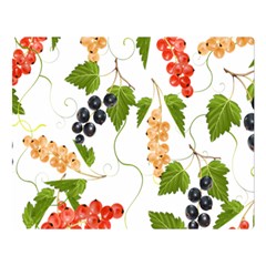 Juicy Currants Double Sided Flano Blanket (large)  by TKKdesignsCo