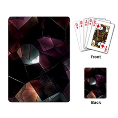 Crystals Background Design Luxury Playing Card by Celenk