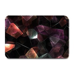 Crystals Background Design Luxury Plate Mats by Celenk