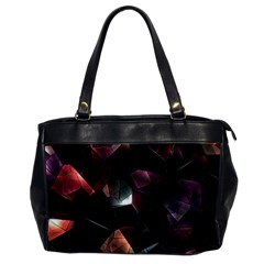 Crystals Background Design Luxury Office Handbags by Celenk