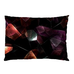 Crystals Background Design Luxury Pillow Case (two Sides) by Celenk