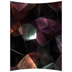 Crystals Background Design Luxury Back Support Cushion