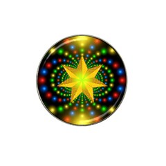 Christmas Star Fractal Symmetry Hat Clip Ball Marker