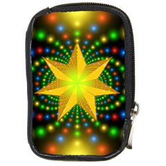 Christmas Star Fractal Symmetry Compact Camera Cases