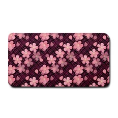 Cherry Blossoms Japanese Style Pink Medium Bar Mats by Celenk