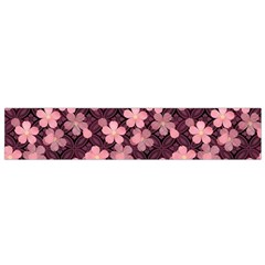 Cherry Blossoms Japanese Style Pink Small Flano Scarf by Celenk