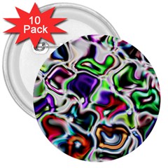 Background Texture Pattern 3  Buttons (10 Pack)  by Celenk