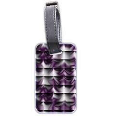 Background Texture Pattern Luggage Tags (two Sides)