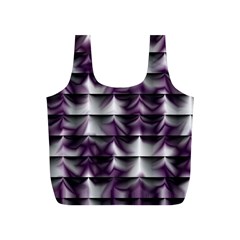 Background Texture Pattern Full Print Recycle Bags (s)  by Celenk