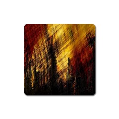 Refinery Oil Refinery Grunge Bloody Square Magnet by Celenk