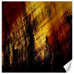 Refinery Oil Refinery Grunge Bloody Canvas 12  X 12   by Celenk