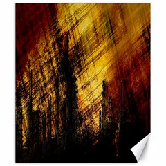 Refinery Oil Refinery Grunge Bloody Canvas 20  X 24   by Celenk