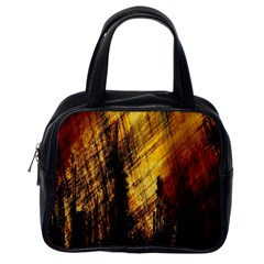 Refinery Oil Refinery Grunge Bloody Classic Handbags (one Side) by Celenk