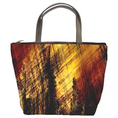 Refinery Oil Refinery Grunge Bloody Bucket Bags by Celenk