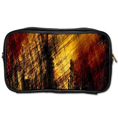 Refinery Oil Refinery Grunge Bloody Toiletries Bags 2-side by Celenk