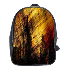 Refinery Oil Refinery Grunge Bloody School Bag (xl) by Celenk