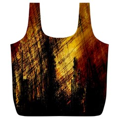 Refinery Oil Refinery Grunge Bloody Full Print Recycle Bags (l)  by Celenk