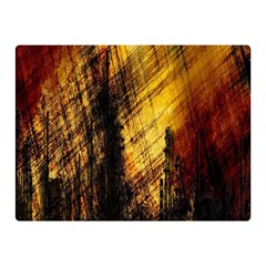 Refinery Oil Refinery Grunge Bloody Double Sided Flano Blanket (mini)  by Celenk