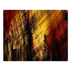 Refinery Oil Refinery Grunge Bloody Double Sided Flano Blanket (large)  by Celenk