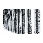 Row Trees Nature Birch Small Doormat  24 x16  Door Mat