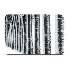 Row Trees Nature Birch Plate Mats