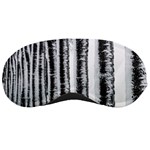 Row Trees Nature Birch Sleeping Masks Front