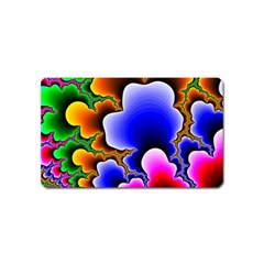 Fractal Background Pattern Color Magnet (name Card)