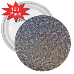 Eiskristalle Hardest Frozen Texture 3  Buttons (100 Pack)  by Celenk