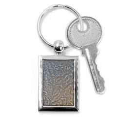 Eiskristalle Hardest Frozen Texture Key Chains (rectangle)  by Celenk