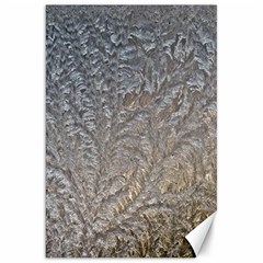 Eiskristalle Hardest Frozen Texture Canvas 20  X 30   by Celenk