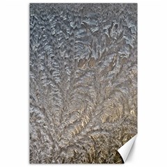 Eiskristalle Hardest Frozen Texture Canvas 24  X 36  by Celenk