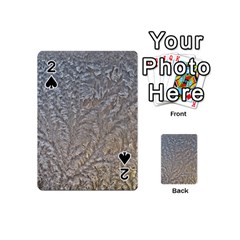 Eiskristalle Hardest Frozen Texture Playing Cards 54 (mini)  by Celenk