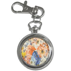 Texture Fabric Textile Detail Key Chain Watches