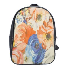 Texture Fabric Textile Detail School Bag (Large)