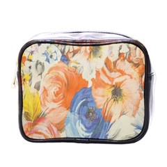 Texture Fabric Textile Detail Mini Toiletries Bags