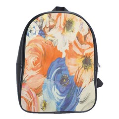 Texture Fabric Textile Detail School Bag (XL)