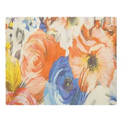 Texture Fabric Textile Detail Double Sided Flano Blanket (Large) 