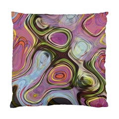 Retro Background Colorful Hippie Standard Cushion Case (two Sides) by Celenk