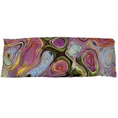 Retro Background Colorful Hippie Body Pillow Case Dakimakura (two Sides) by Celenk