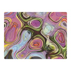 Retro Background Colorful Hippie Double Sided Flano Blanket (mini)  by Celenk