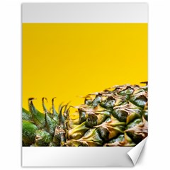 Pineapple Raw Sweet Tropical Food Canvas 12  X 16   by Celenk