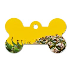 Pineapple Raw Sweet Tropical Food Dog Tag Bone (one Side) by Celenk