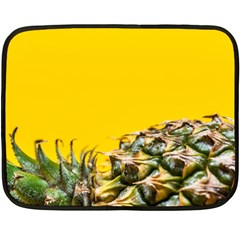 Pineapple Raw Sweet Tropical Food Fleece Blanket (mini) by Celenk