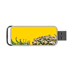 Pineapple Raw Sweet Tropical Food Portable Usb Flash (two Sides) by Celenk